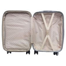 Чемодан маленький Carbon 0508 ABS-пластик S Оливковый