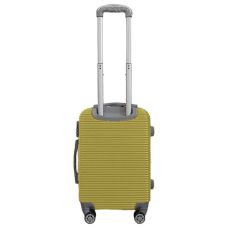 Чемодан маленький Carbon 0508 ABS-пластик S Оливковый