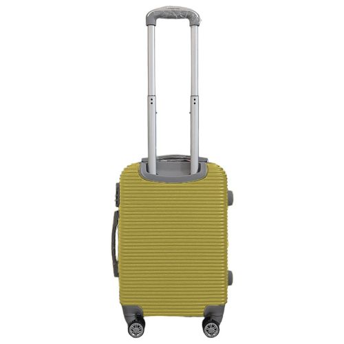 Чемодан маленький Carbon 0508 ABS-пластик S Оливковый