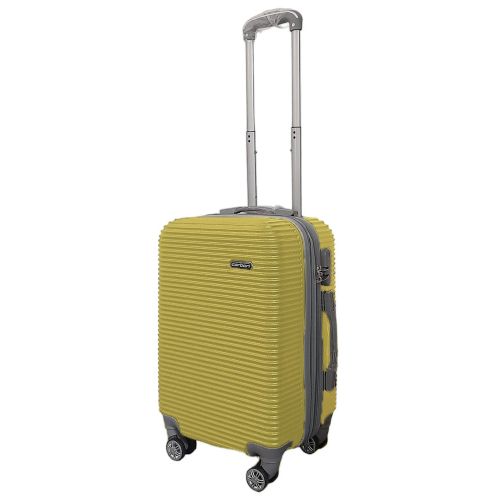 Чемодан маленький Carbon 0508 ABS-пластик S Оливковый