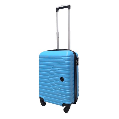 Чемодан малый под ручную кладь Madisson Snowball 43303 ABS-пластик/Поликарбонат S Голубой