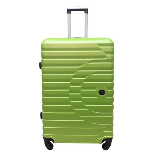 Чемодан дорожный большой Madisson Snowball 43303 ABS-пластик/поликарбонат L Зелёный