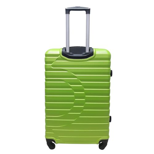 Чемодан дорожный большой Madisson Snowball 43303 ABS-пластик/поликарбонат L Зелёный