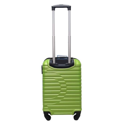 Чемодан малый под ручную кладь Madisson Snowball 43303 ABS-пластик/Поликарбонат S Зелёный