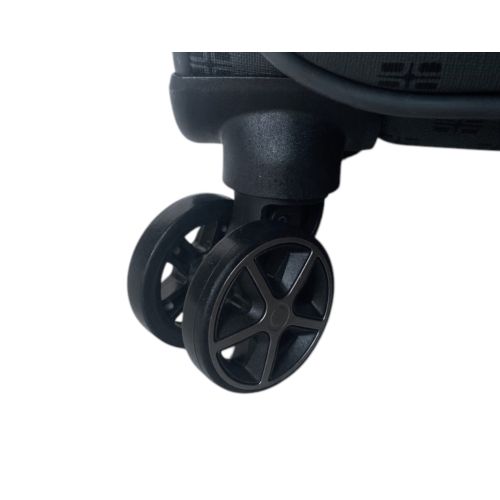 Чемодан большой L тканевый Snowball 39204 104+16 л поливинилхлорид Серый