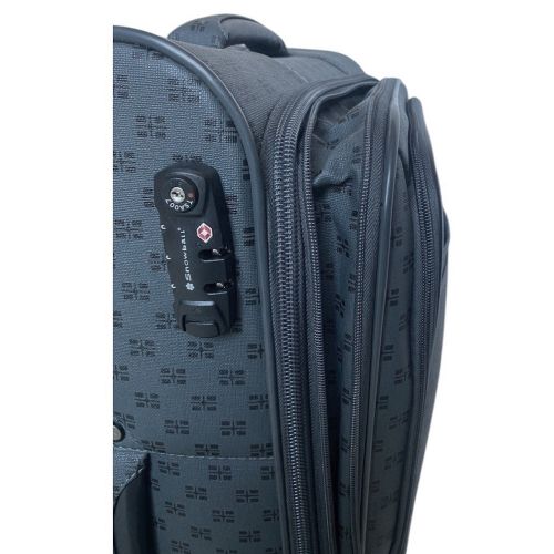 Чемодан средний M тканевый  Snowball 39204 62+12 л поливинилхлорид Серый