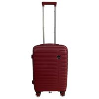 Чемодан малый для ручной клади Madisson Snowball 51203 полипропилен S Бордовый