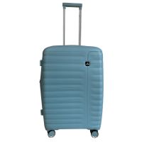 Чемодан средний Madisson Snowball 51203 полипропилен M Голубой