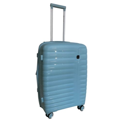 Чемодан средний Madisson Snowball 51203 полипропилен M Голубой