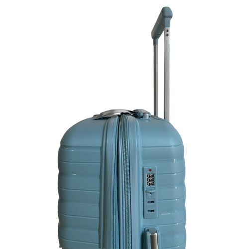 Чемодан большой Madisson Snowball 51203 полипропилен L Голубой