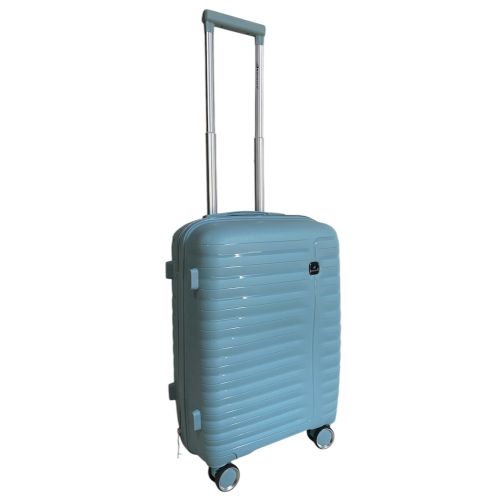 Чемодан малый для ручной клади Madisson Snowball 51203 полипропилен S Голубой