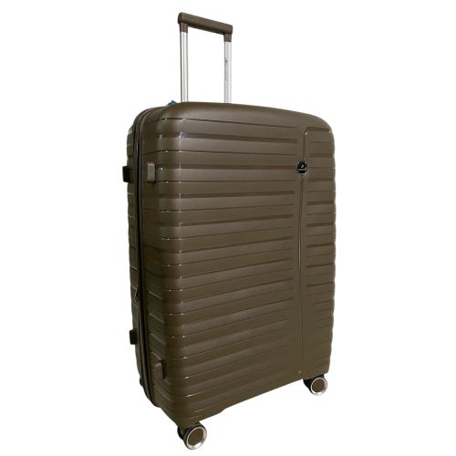 Чемодан большой Madisson Snowball 51203 полипропилен L Коричневый