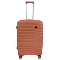Чемодан средний Madisson Snowball 51203 полипропилен M Розовое золото