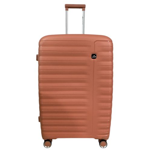 Чемодан большой Madisson Snowball 51203 полипропилен L Розовое золото