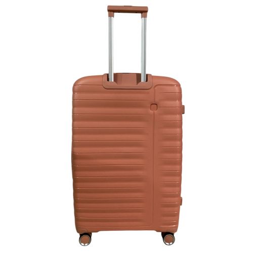 Чемодан большой Madisson Snowball 51203 полипропилен L Розовое золото