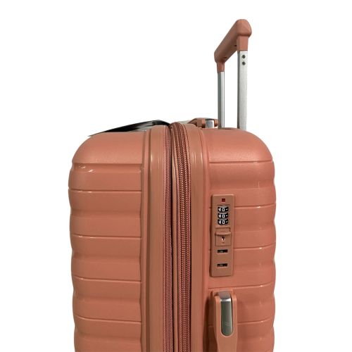 Чемодан малый для ручной клади Madisson Snowball 51203 полипропилен S Розовое золото