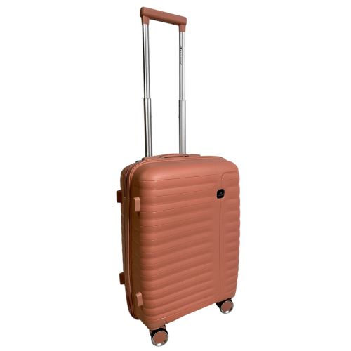 Чемодан малый для ручной клади Madisson Snowball 51203 полипропилен S Розовое золото