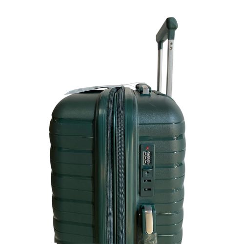 Чемодан большой Madisson Snowball 51203 полипропилен L Темно-зеленый