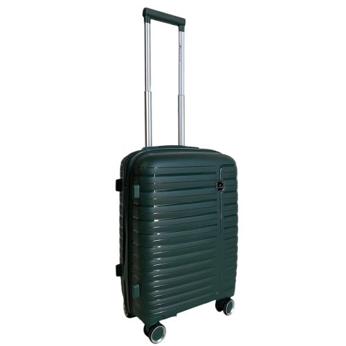 Чемодан малый для ручной клади Madisson Snowball 51203 полипропилен S Темно-зеленый