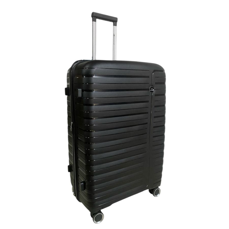 Чемодан большой Madisson Snowball 51203 полипропилен L Черный