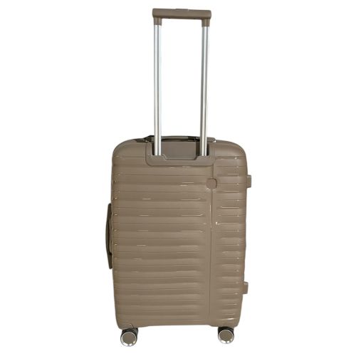 Чемодан средний Madisson Snowball 51203 полипропилен M Шампань