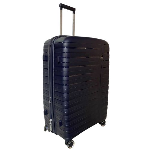Чемодан большой Madisson Snowball 51203 полипропилен L Темно-синий