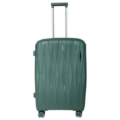 Чемодан средний M Madisson Snowball 51103 полипропилен Бирюзовый