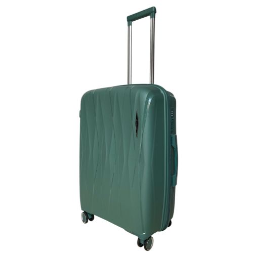 Чемодан средний M Madisson Snowball 51103 полипропилен Бирюзовый