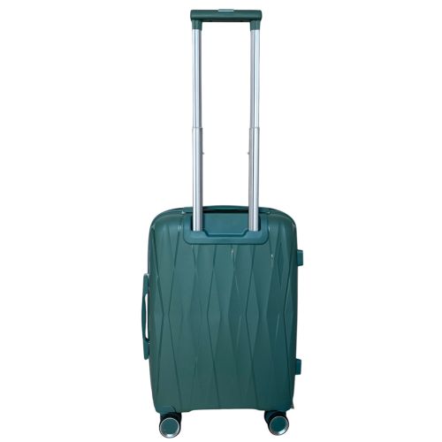 Чемодан малый под ручную кладь S Madisson Snowball 51103 полипропилен Бирюзовый