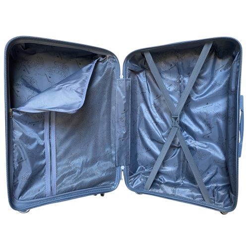 Чемодан средний M Madisson Snowball 51103 полипропилен Серый