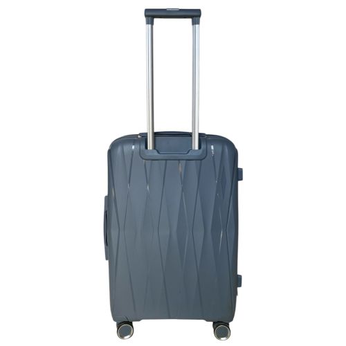 Чемодан средний M Madisson Snowball 51103 полипропилен Серый