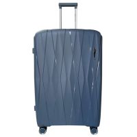 Чемодан большой L Madisson Snowball 51103 полипропилен Серый