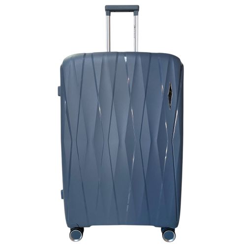 Чемодан большой L Madisson Snowball 51103 полипропилен Серый