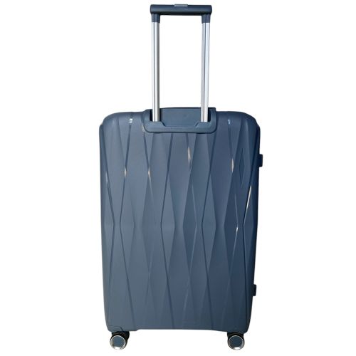 Чемодан большой L Madisson Snowball 51103 полипропилен Серый