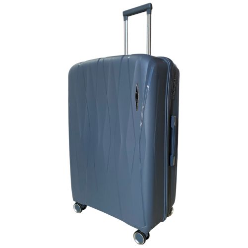 Чемодан большой L Madisson Snowball 51103 полипропилен Серый