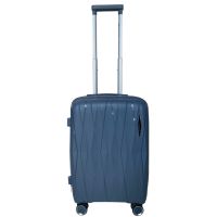 Чемодан малый под ручную кладь S Madisson Snowball 51103 полипропилен Серый