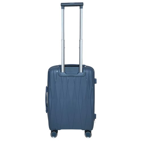 Чемодан малый под ручную кладь S Madisson Snowball 51103 полипропилен Серый