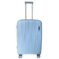 Чемодан средний M Madisson Snowball 51103 полипропилен Голубой