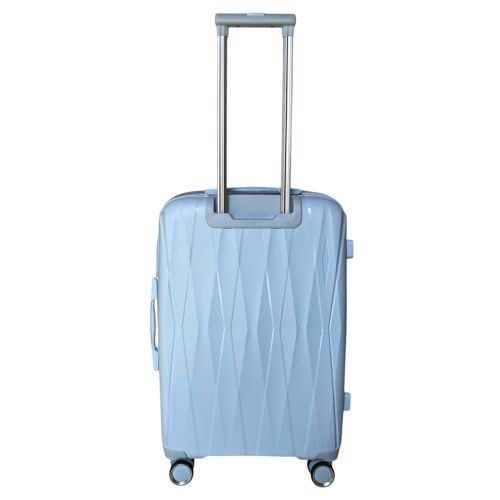 Чемодан средний M Madisson Snowball 51103 полипропилен Голубой