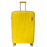 Чемодан большой L Madisson Snowball 51103 полипропилен Желтый