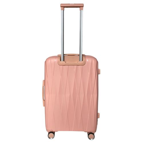 Чемодан средний M Madisson Snowball 51103 полипропилен Персиковый