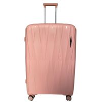 Чемодан большой L Madisson Snowball 51103 полипропилен Персиковый