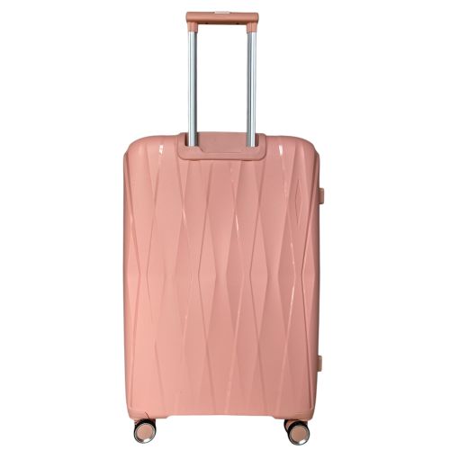 Чемодан большой L Madisson Snowball 51103 полипропилен Персиковый