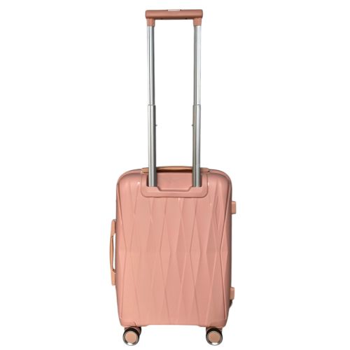 Чемодан малый под ручную кладь S Madisson Snowball 51103 полипропилен Персиковый
