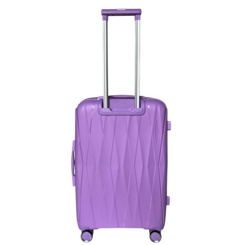 Чемодан средний M Madisson Snowball 51103 полипропилен Фиолетовый