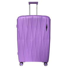 Чемодан большой L Madisson Snowball 51103 полипропилен Фиолетовый