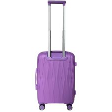 Чемодан малый под ручную кладь S Madisson Snowball 51103 полипропилен Фиолетовый