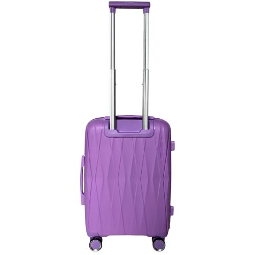 Чемодан малый под ручную кладь S Madisson Snowball 51103 полипропилен Фиолетовый