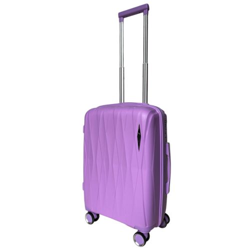 Чемодан малый под ручную кладь S Madisson Snowball 51103 полипропилен Фиолетовый