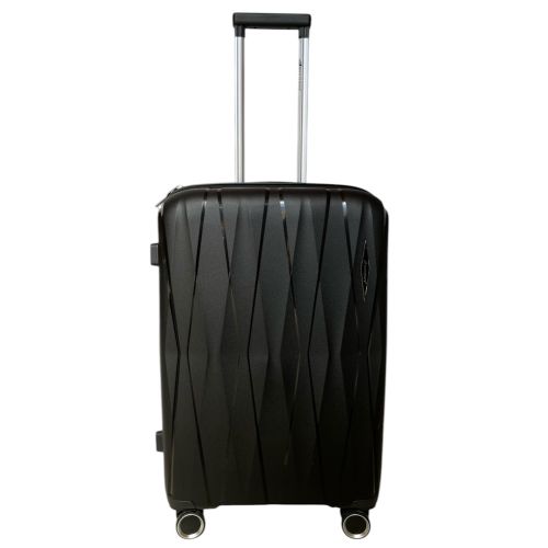 Чемодан средний M Madisson Snowball 51103 полипропилен Черный